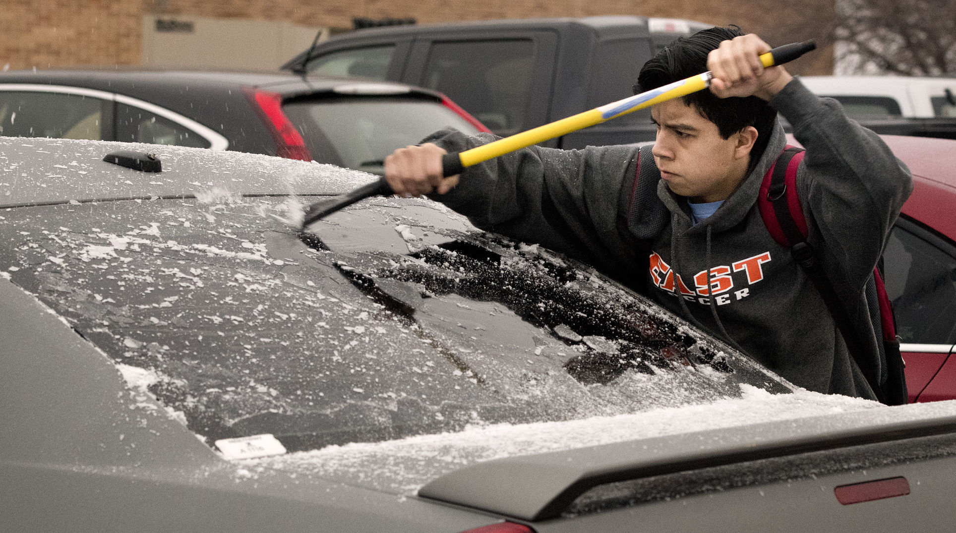 Icy weather